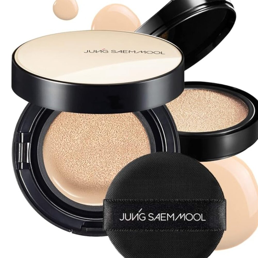 NEW Jungsaemmool Essential Skin Nuder Cushion Cream Foundation Shade 01 Fair
